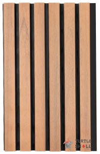 Реечная панель ДПК Turtle Shell Accent Lines, Siberian Pine